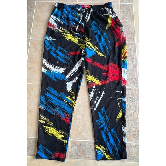 Catherine Malandrino  Multicolor Polyester Jeane‎ pants Women size L - Picture 1 of 8